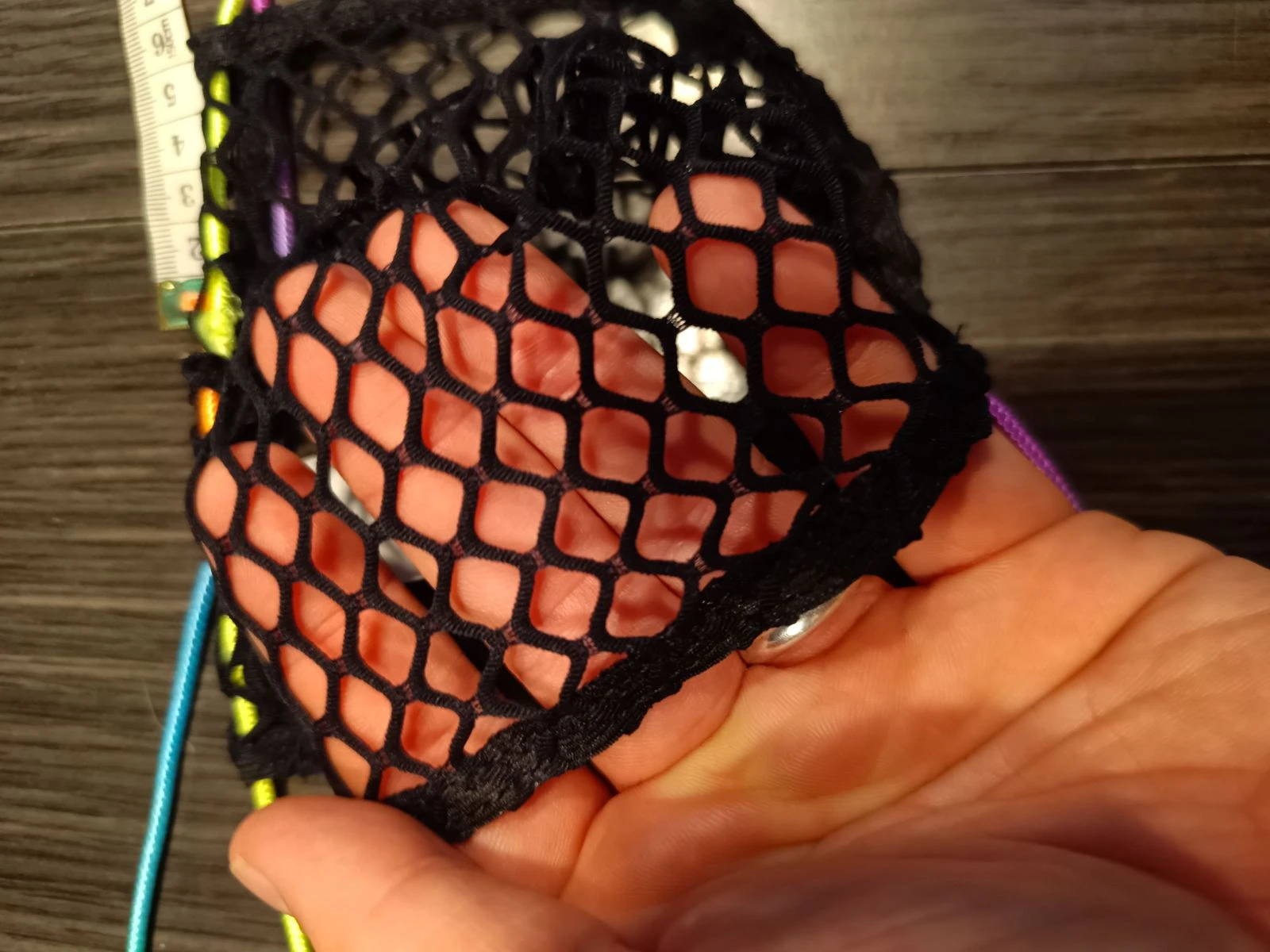 Gekruide zwarte herenstring CLEVER-MENMODE – photo 3